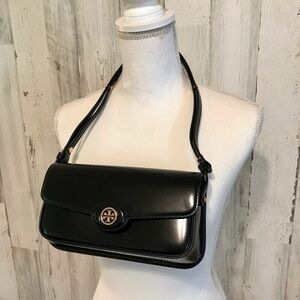 Tory Burch Robinson Spazzolato Shoulder Bag